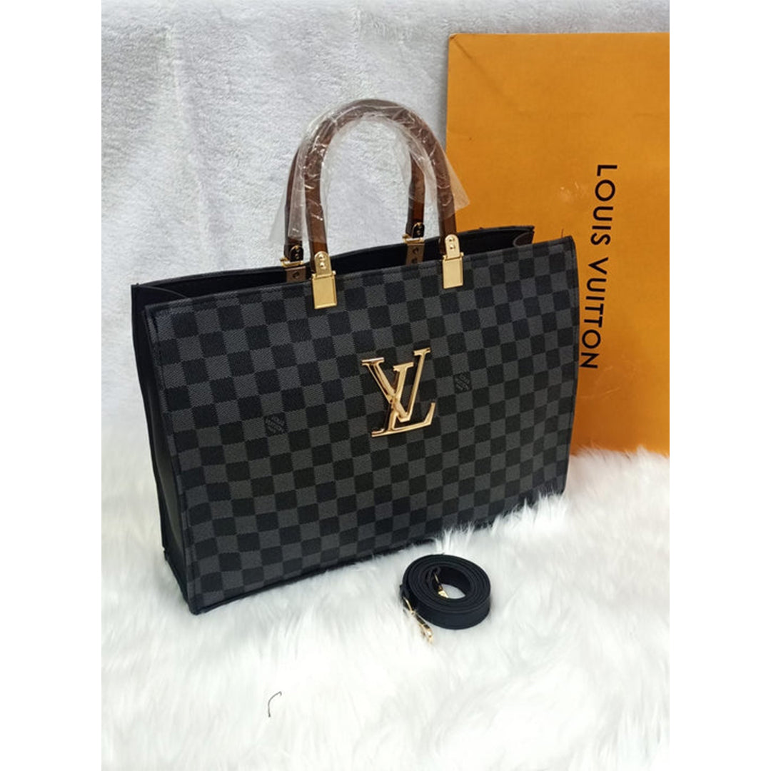 HANDLE L.V BAG BOX PATTERN