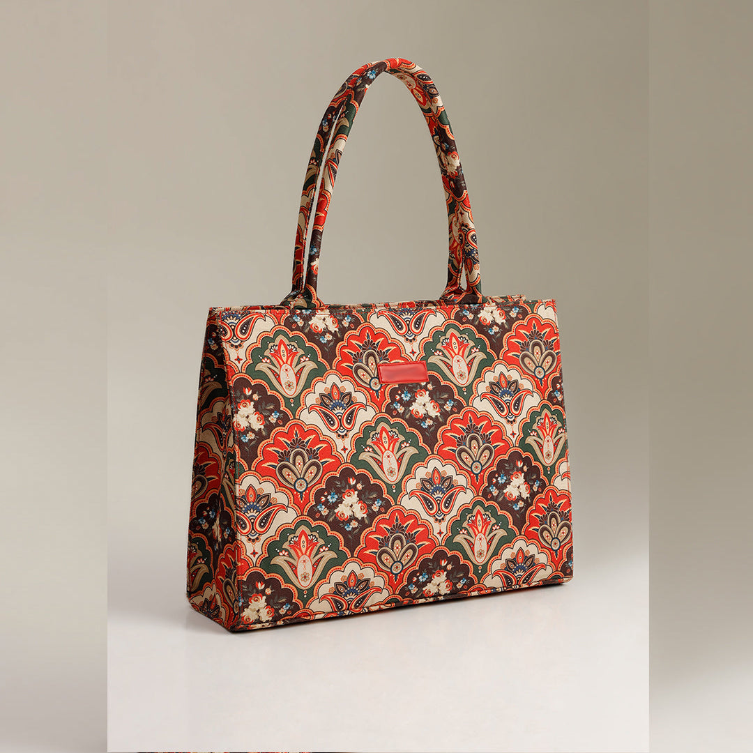 Printed Canvas Bag C-106