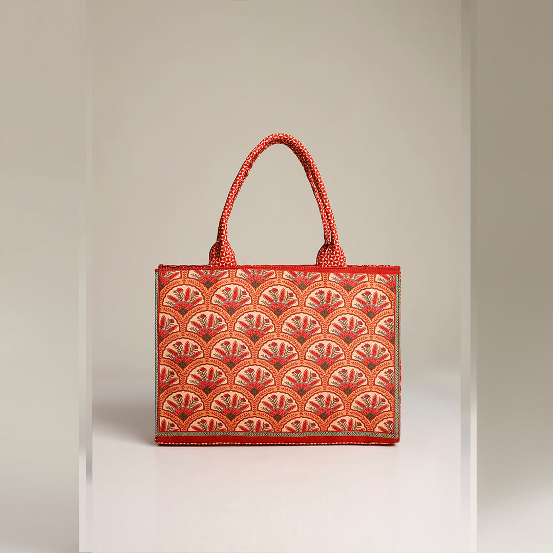 Printed Canvas Bag C-109