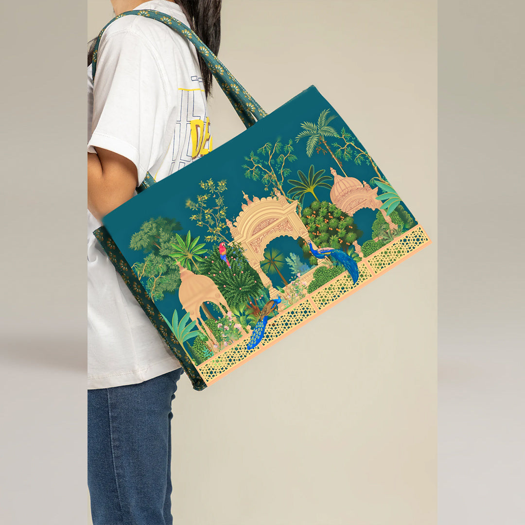 Printed Canvas Bag C-100