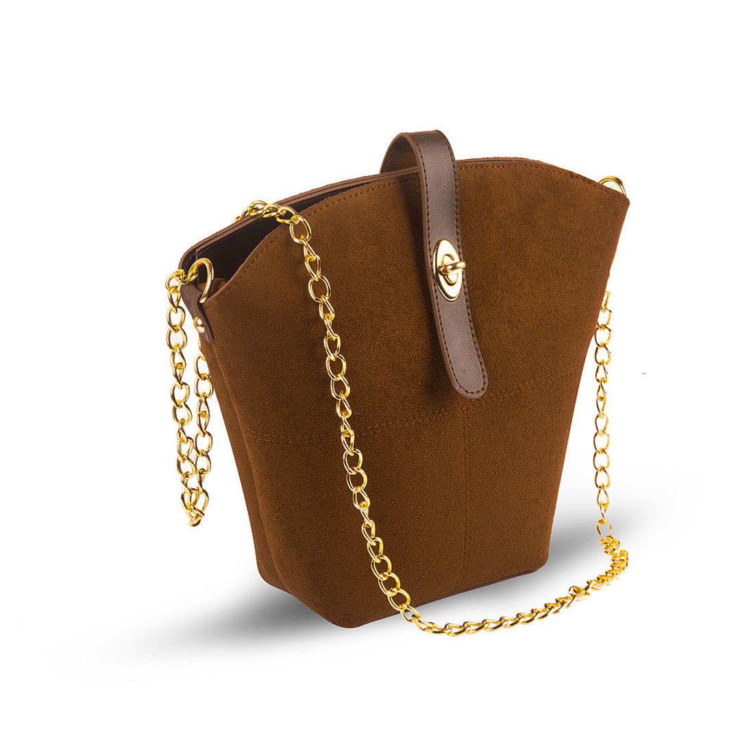 CROSS BODY BUCKET BAG