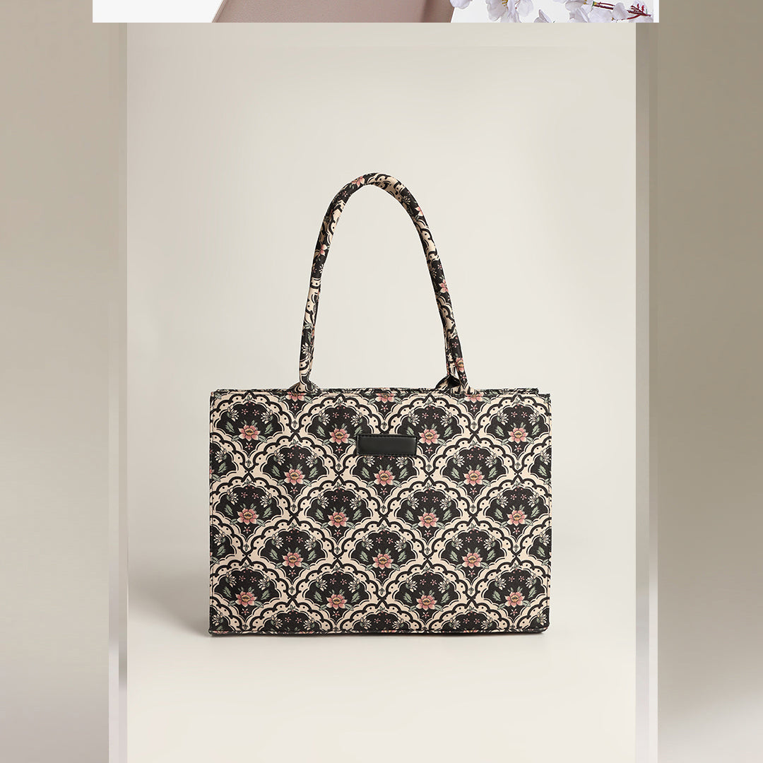 Printed Canvas Bag C-110