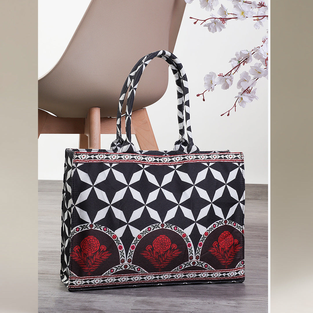 Printed Canvas Bag C-112