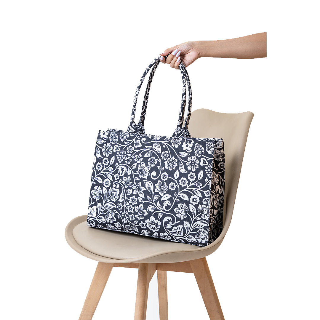 Printed Canvas Bag C-115