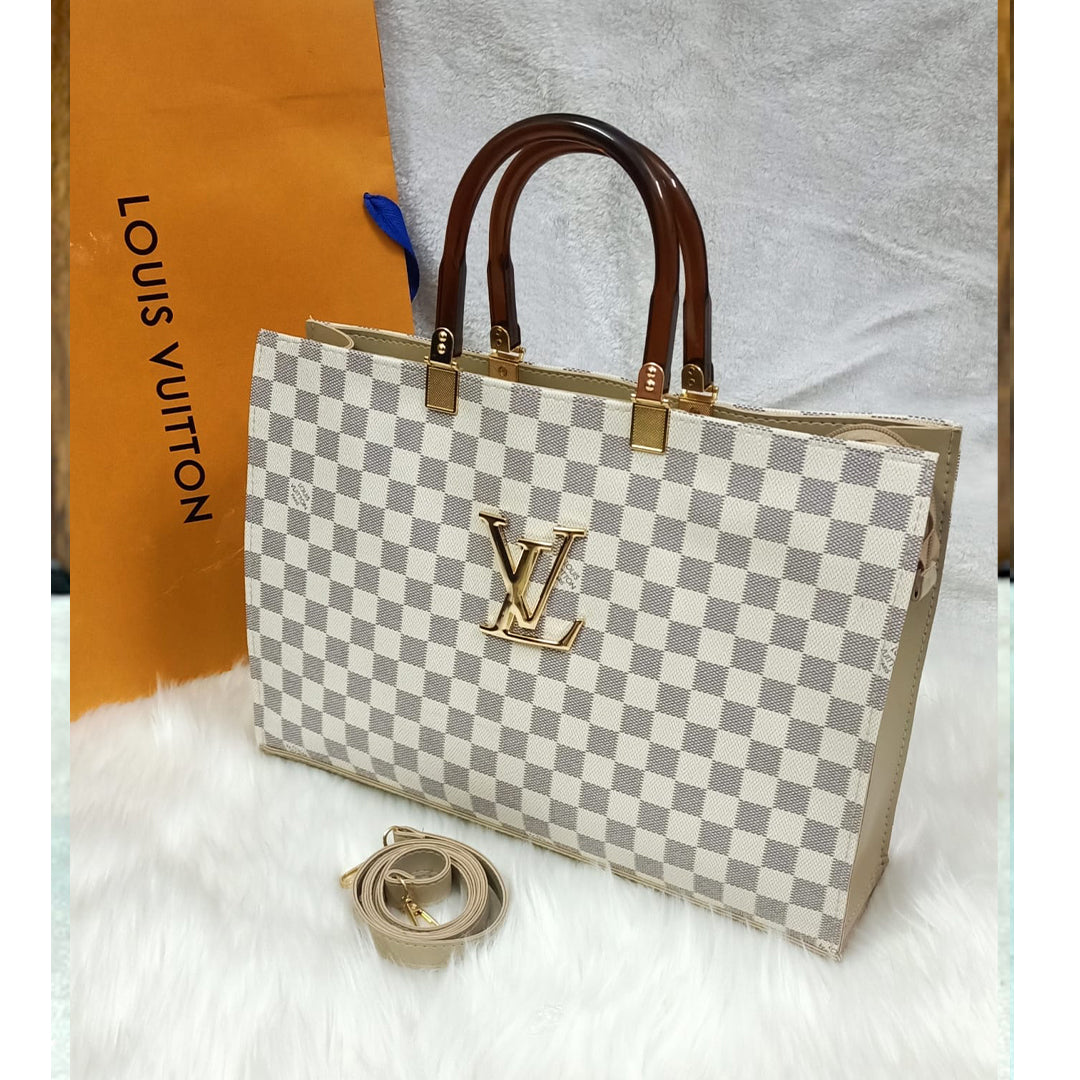 HANDLE L.V BAG BOX PATTERN