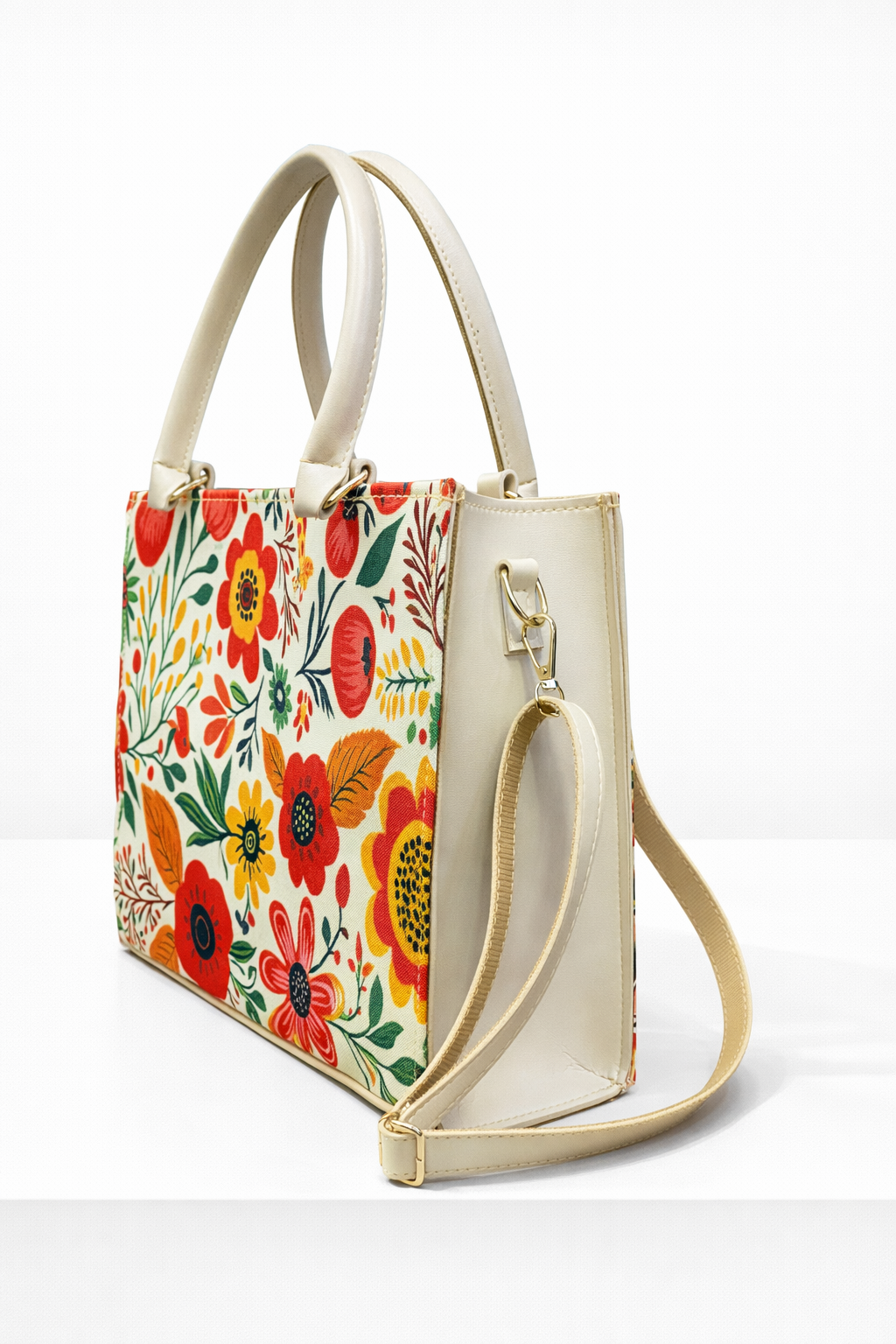 PRINTED CANVAS BAG N2