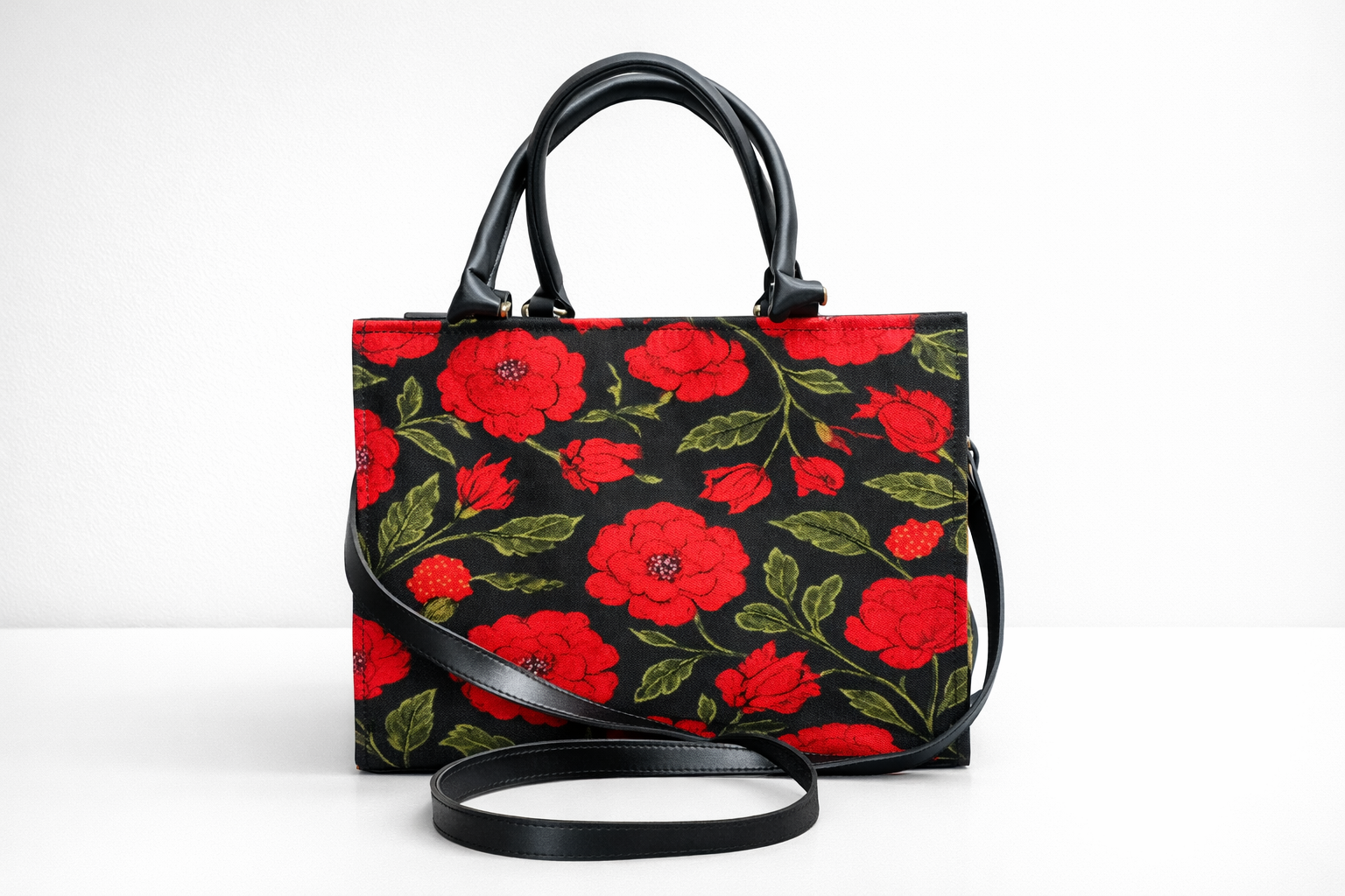 PRINTED CANVAS BAG N7