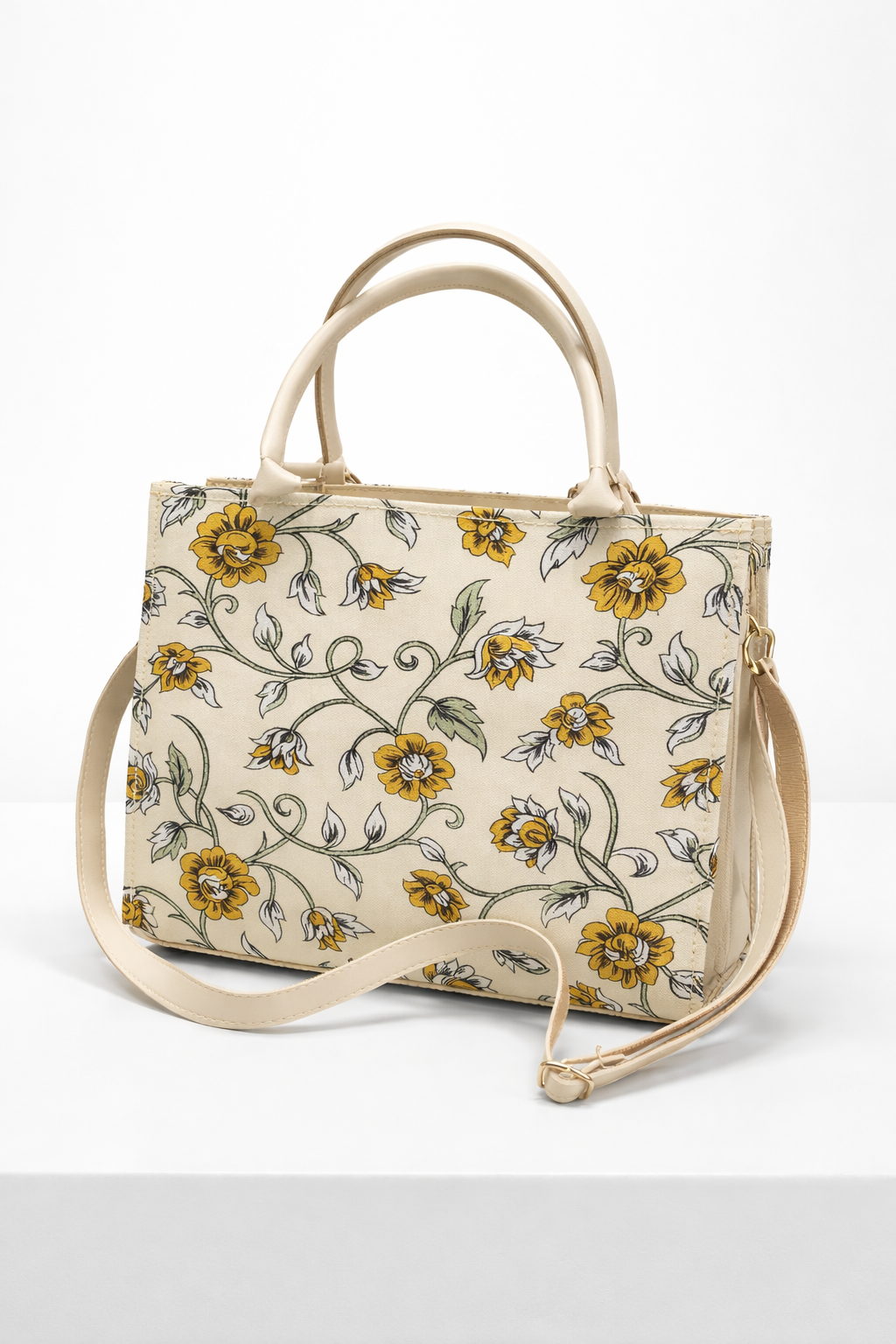 PRINTED CANVAS BAG N5