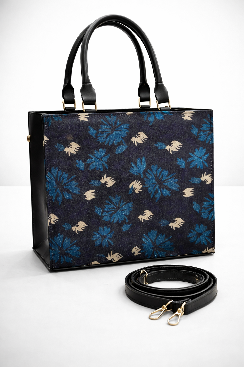 PRINTED CANVAS BAG N22