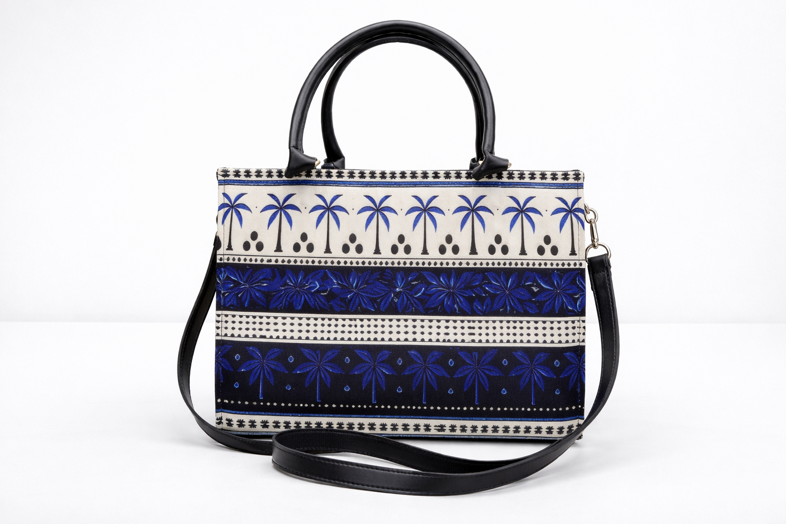 PRINTED CANVAS BAG N3