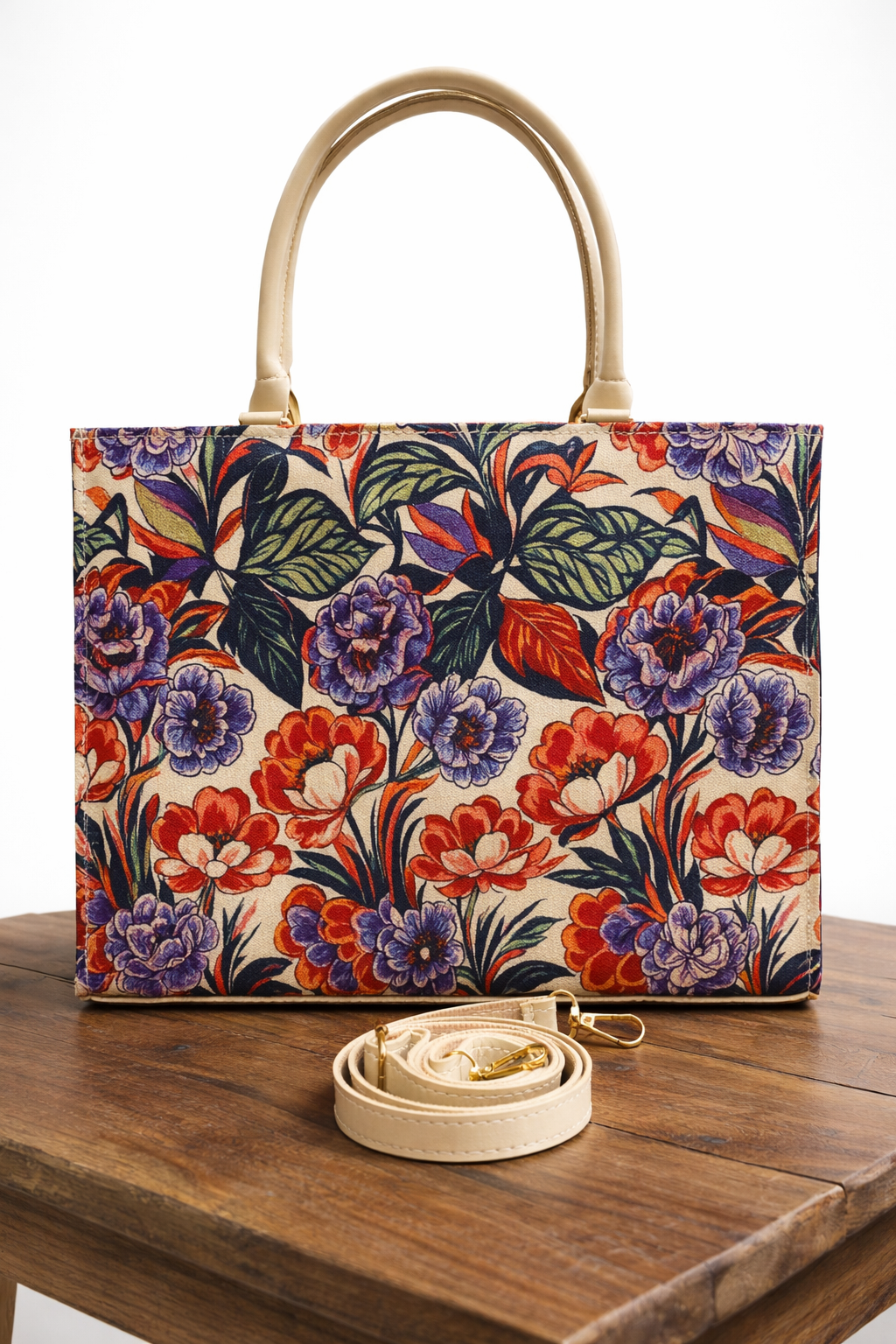 PRINTED CANVAS BAG N20