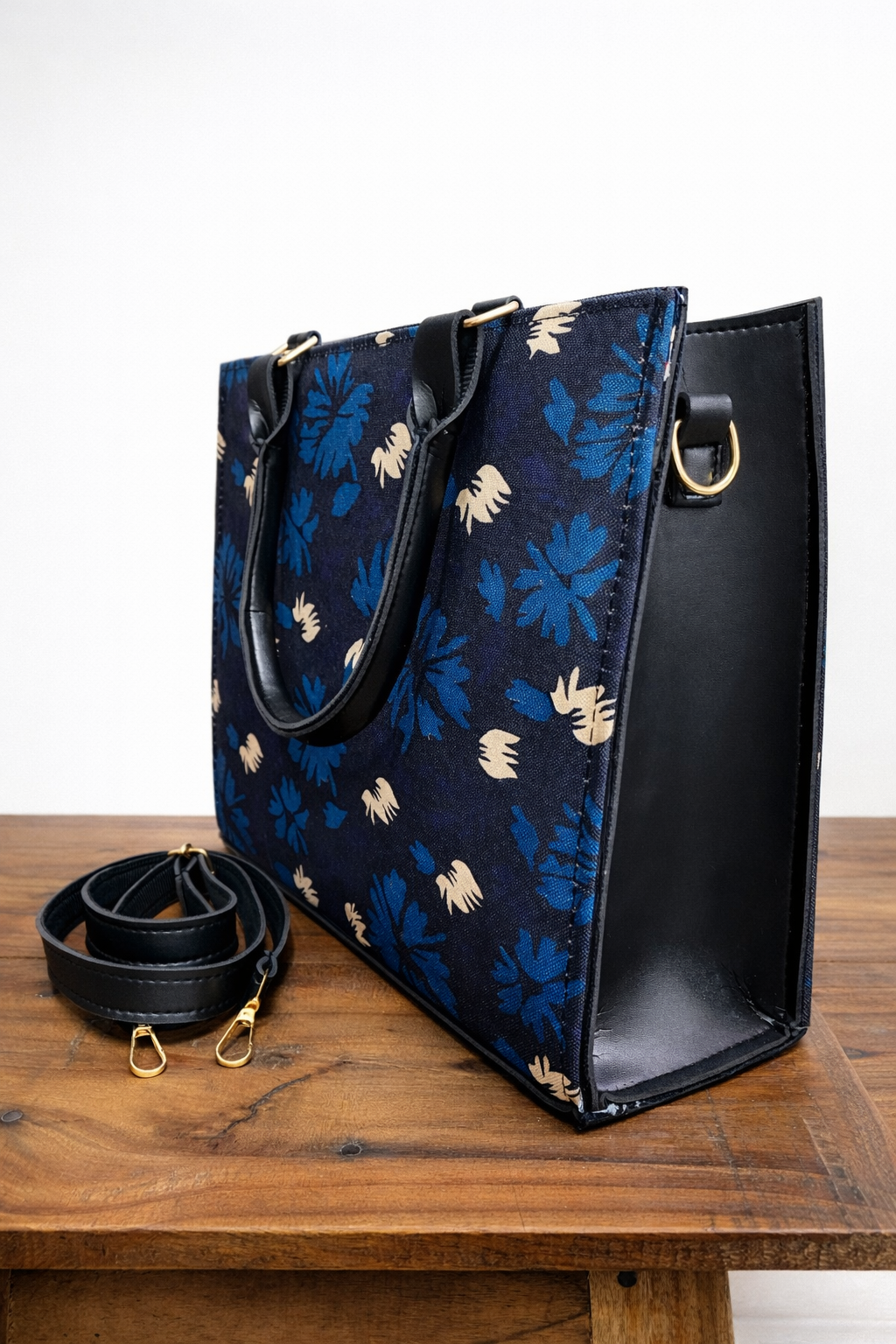 PRINTED CANVAS BAG N22