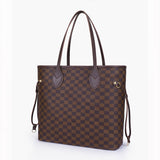 Checkerd Tote