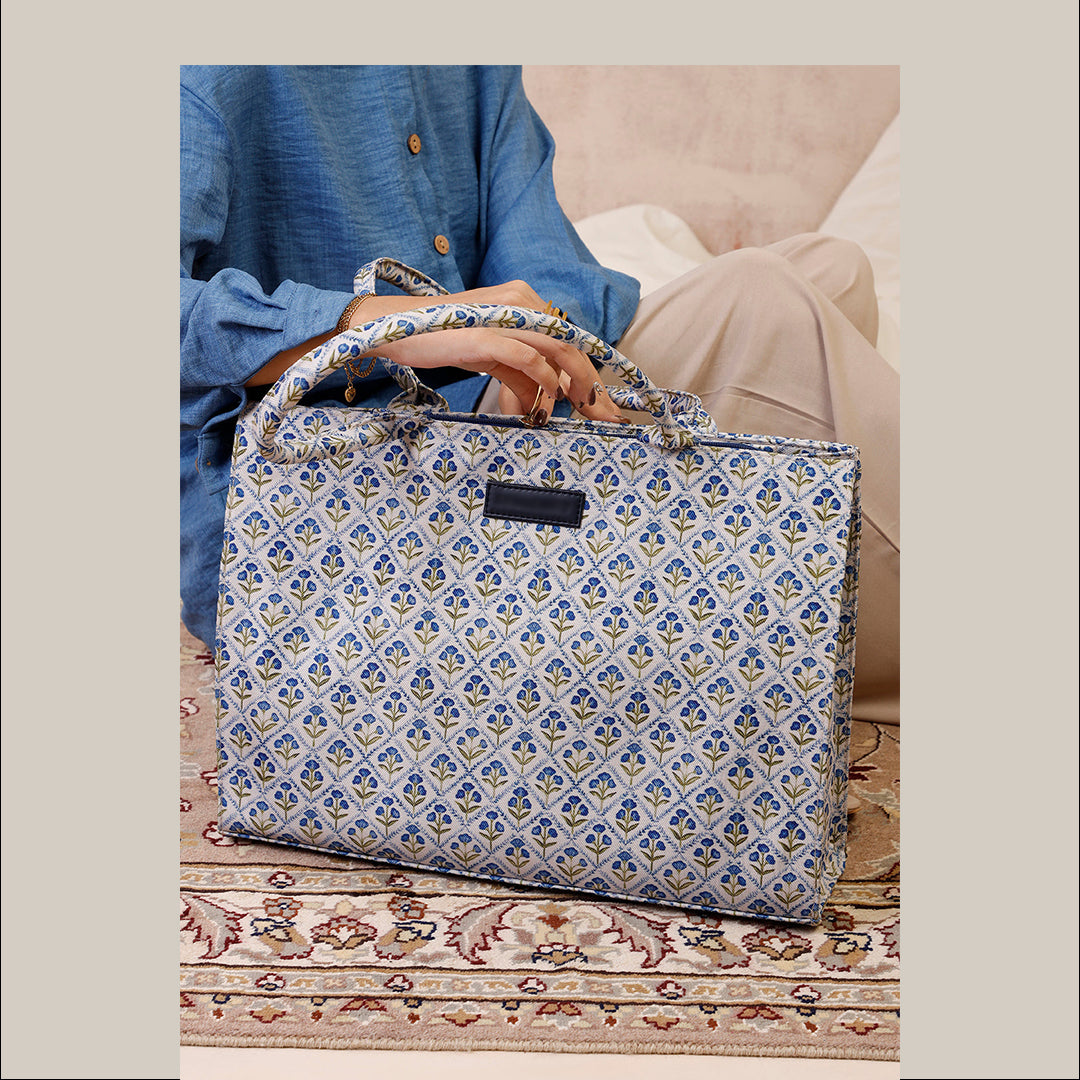 Printed Canvas  Bag C-117