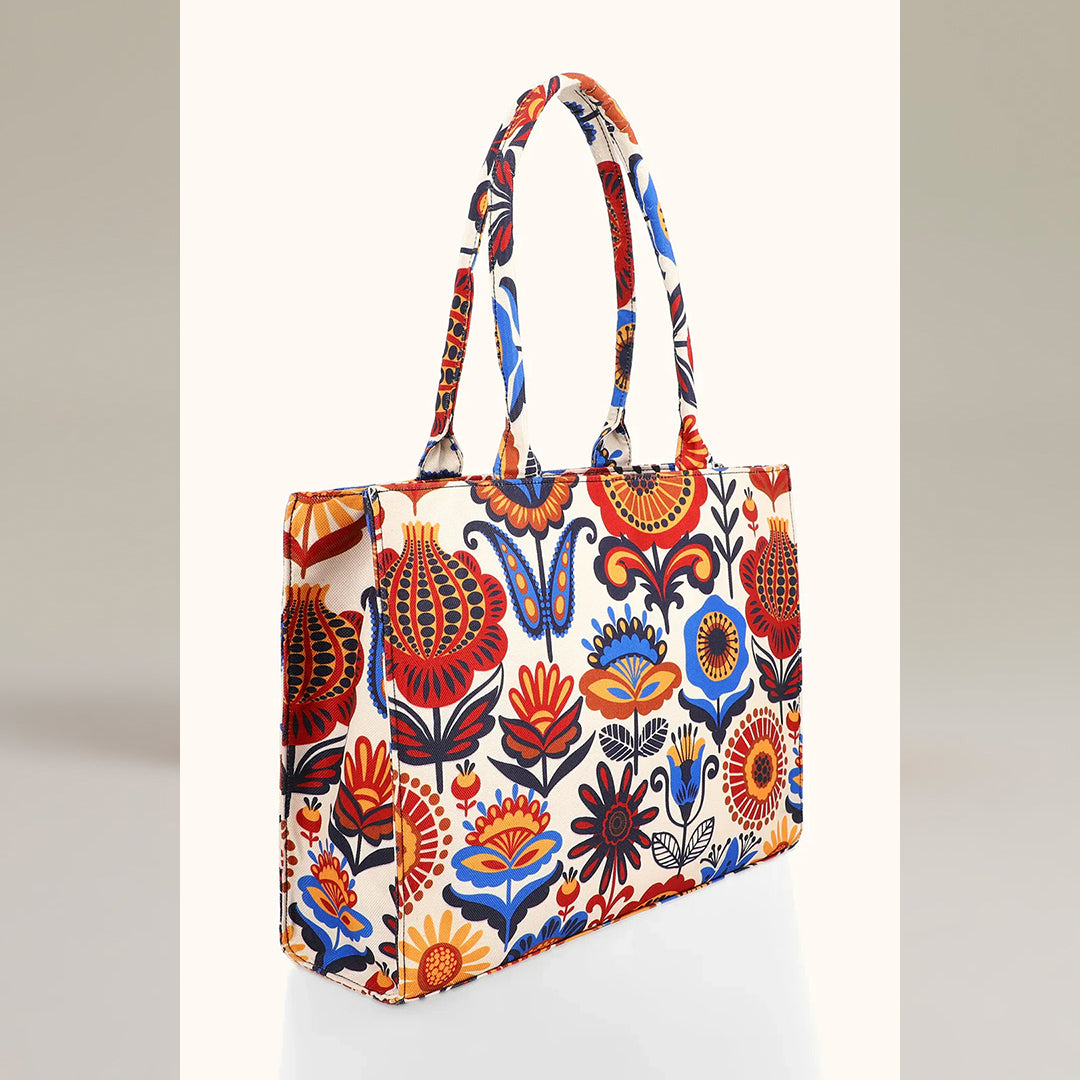 Printed Canvas  Bag C-102