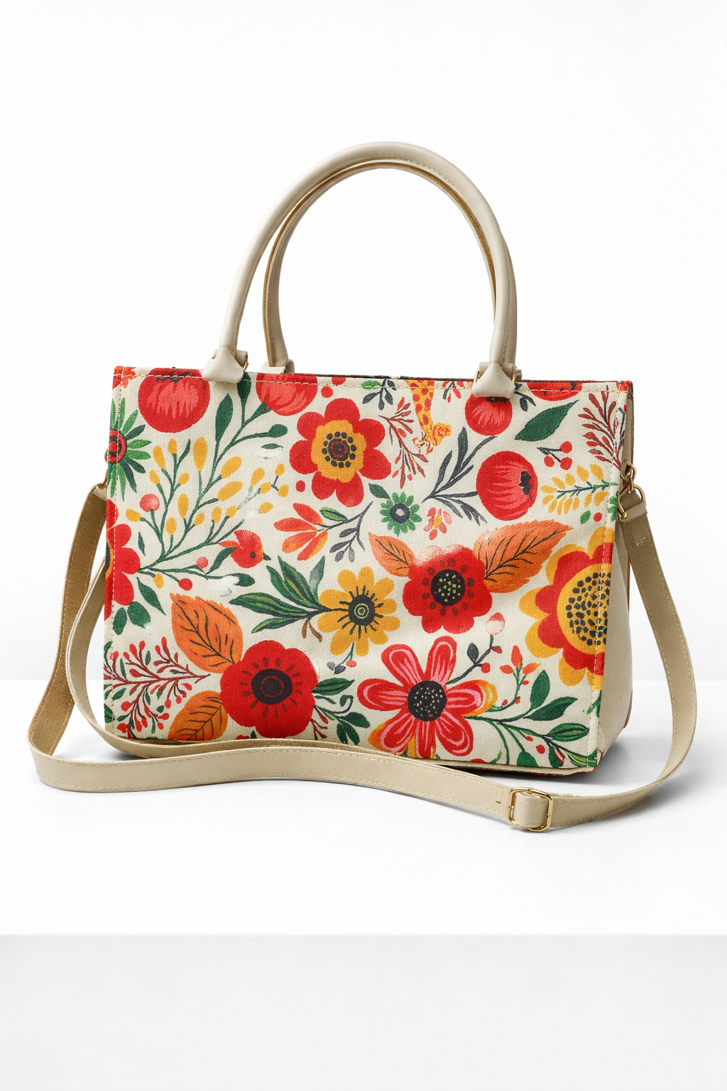 PRINTED CANVAS BAG N2