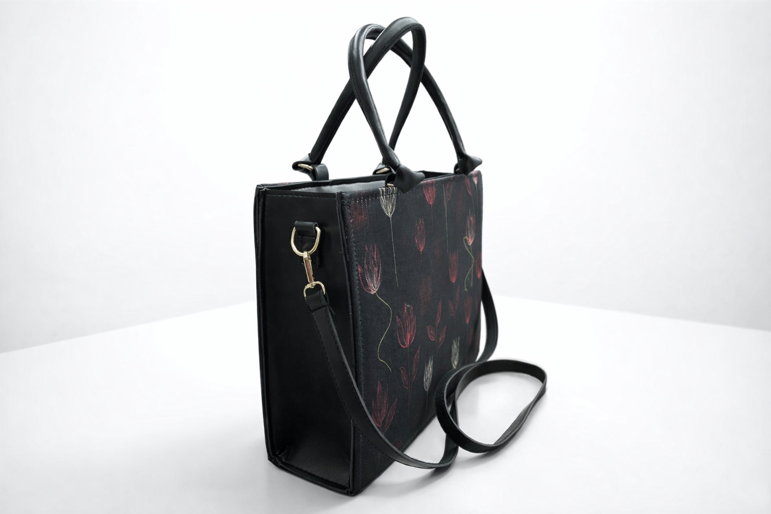 PRINTED CANVAS BAG N8