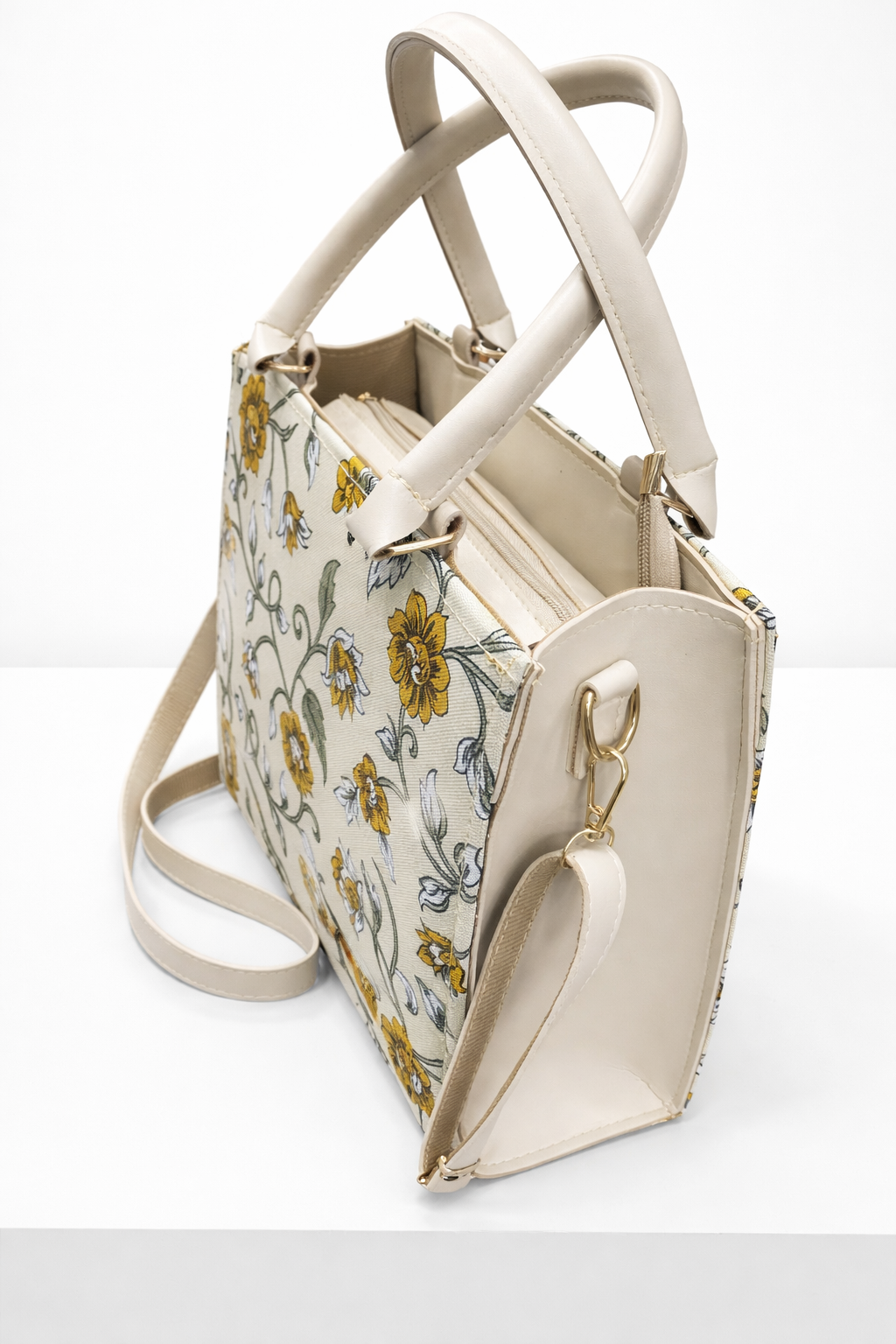 PRINTED CANVAS BAG N5