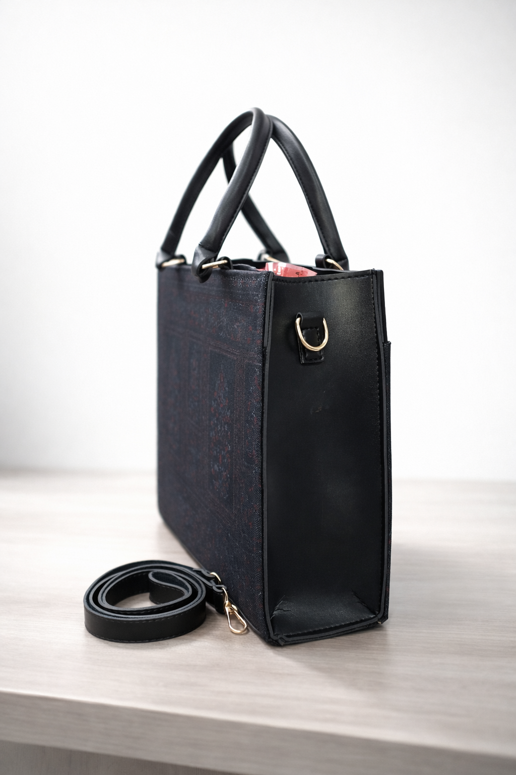 PRINTED CANVAS BAG N10