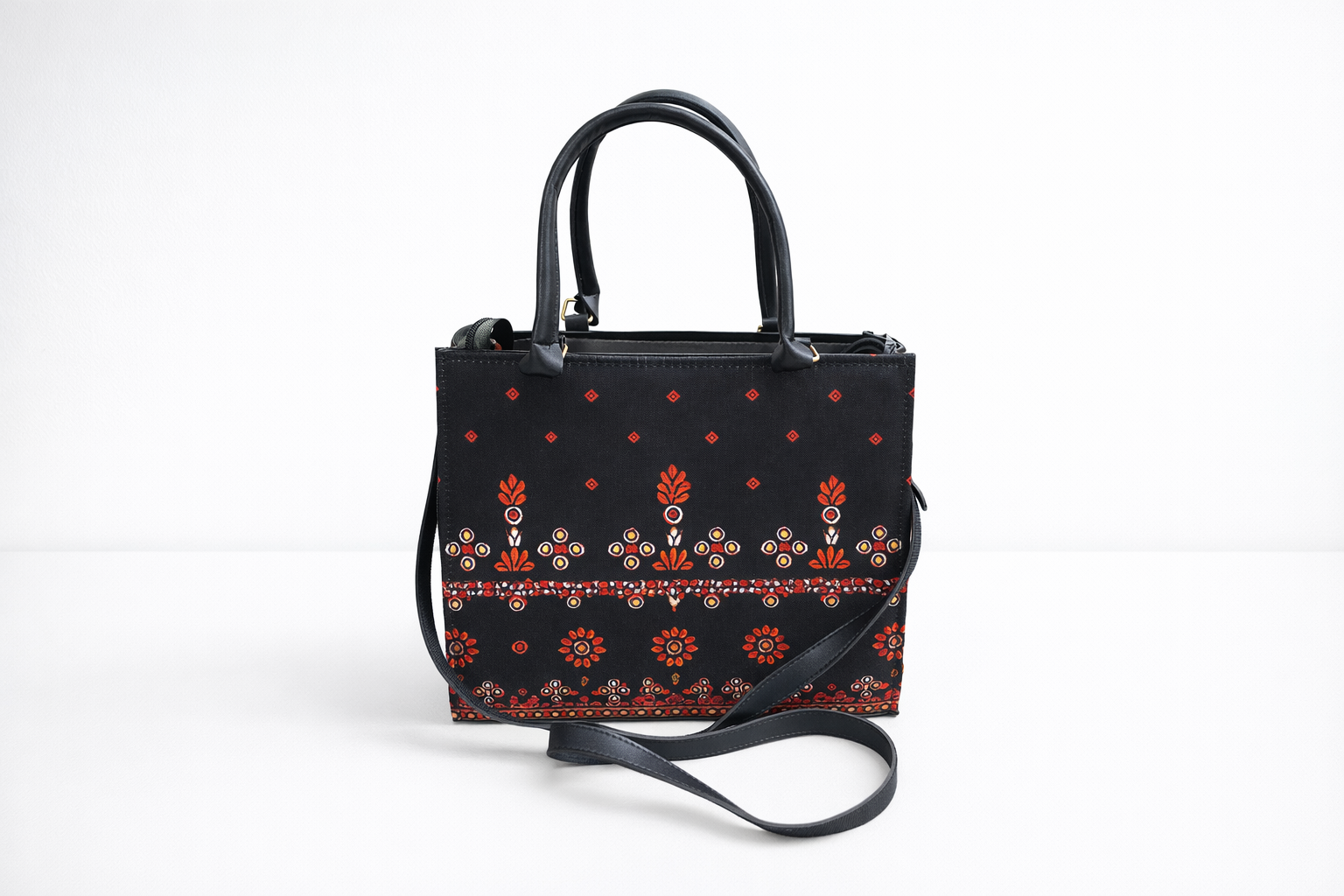 PRINTED CANVAS BAG N6