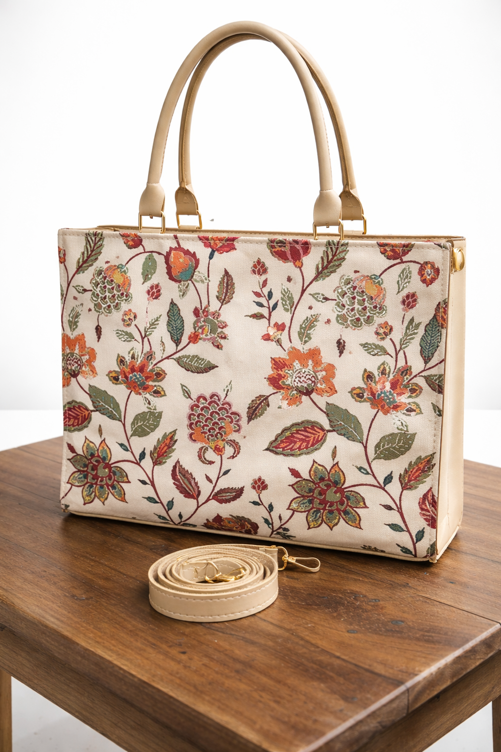 PRINTED CANVAS BAG N14