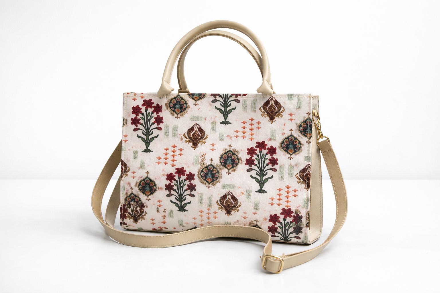 PRINTED CANVAS BAG N4