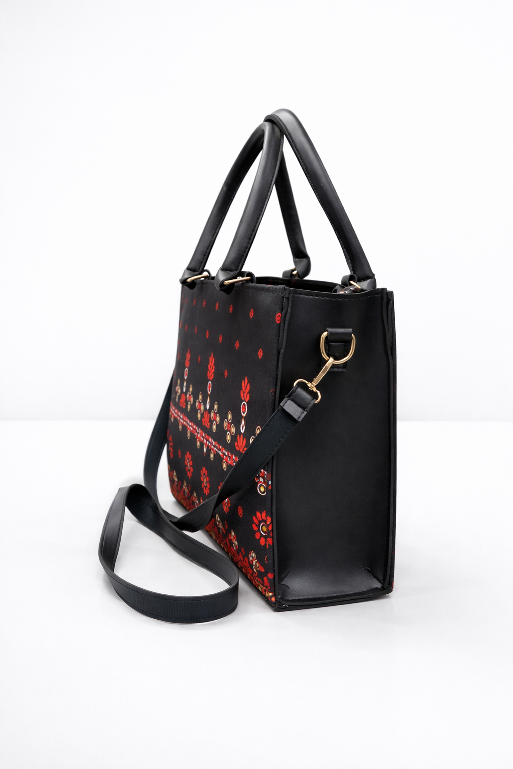 PRINTED CANVAS BAG N6