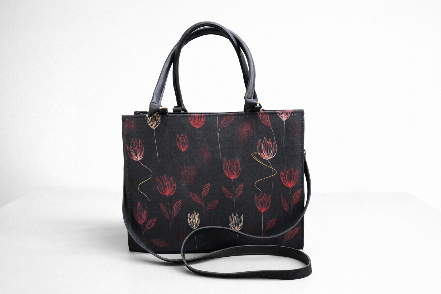 PRINTED CANVAS BAG N8