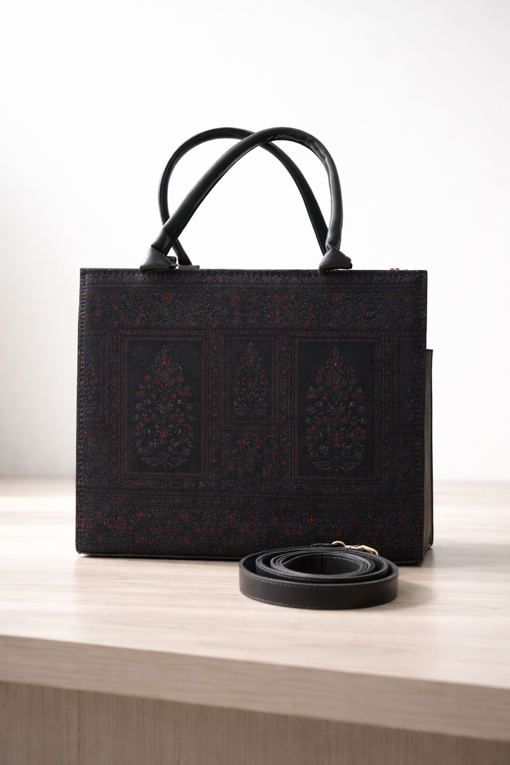 PRINTED CANVAS BAG N10