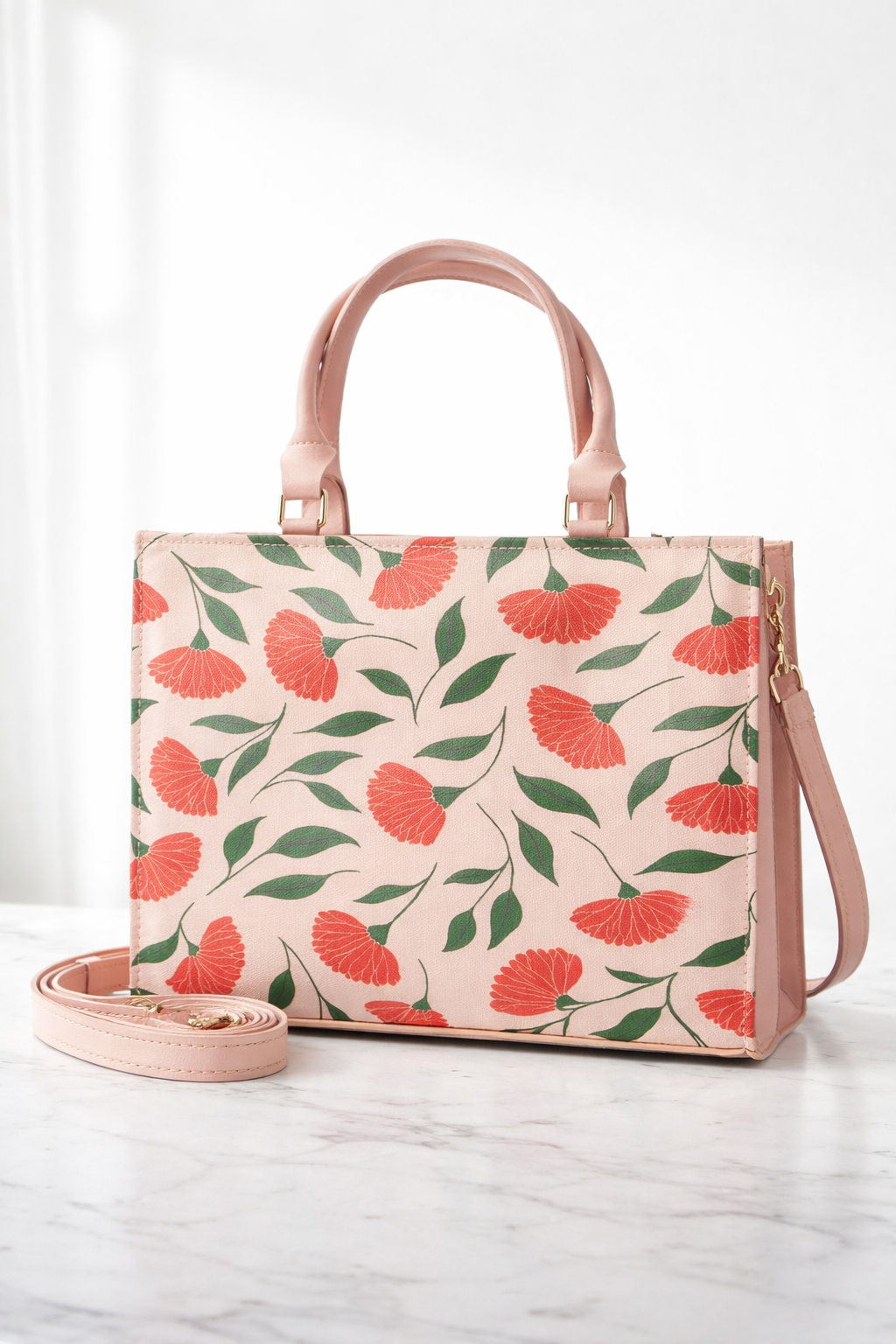 PRINTED CANVAS BAG N12